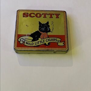 Scotty Mild Little Cigars Tin Box